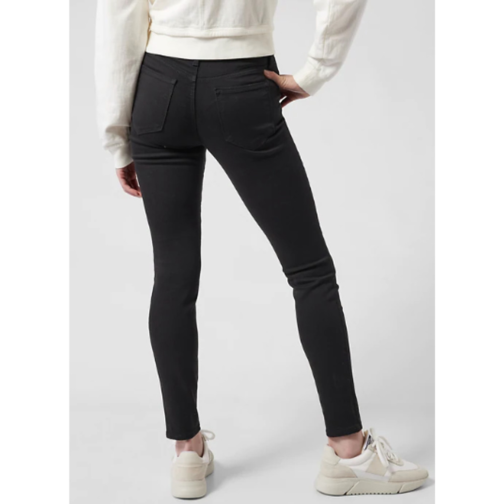 Athleta 4 black Flex Ultra Skinny Jean Pant casual comfortable stretchy slim